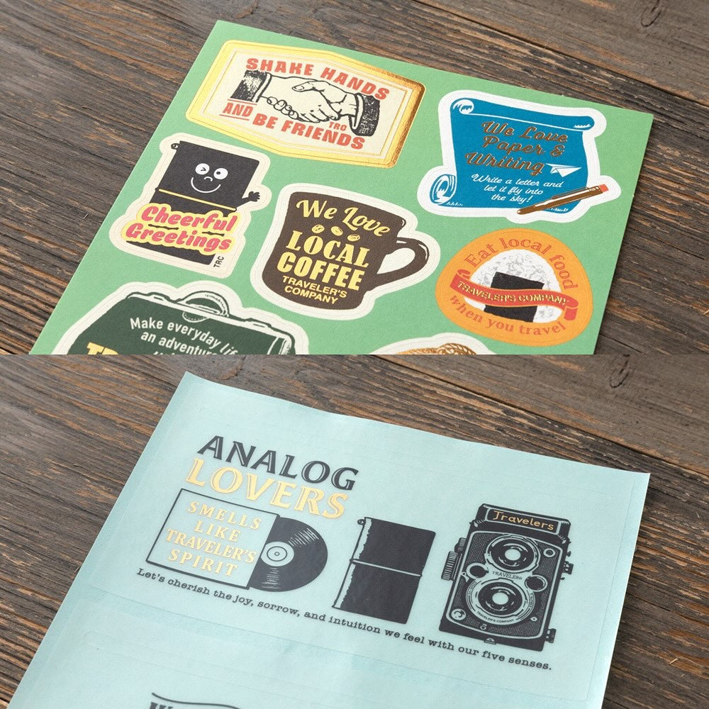 Pre-Order Customised Sticker Set - TRAVELER'S Notebook Insert 2026
