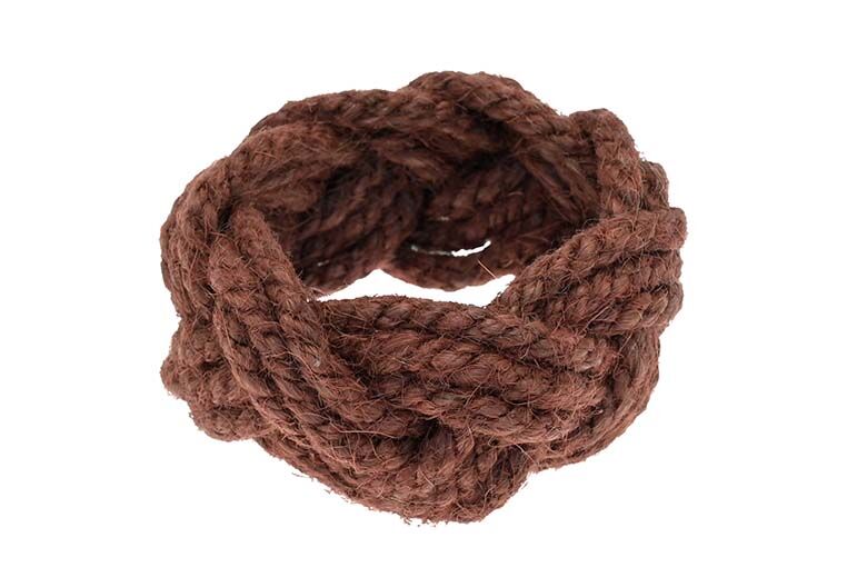 Plaited Jute Napkin Ring