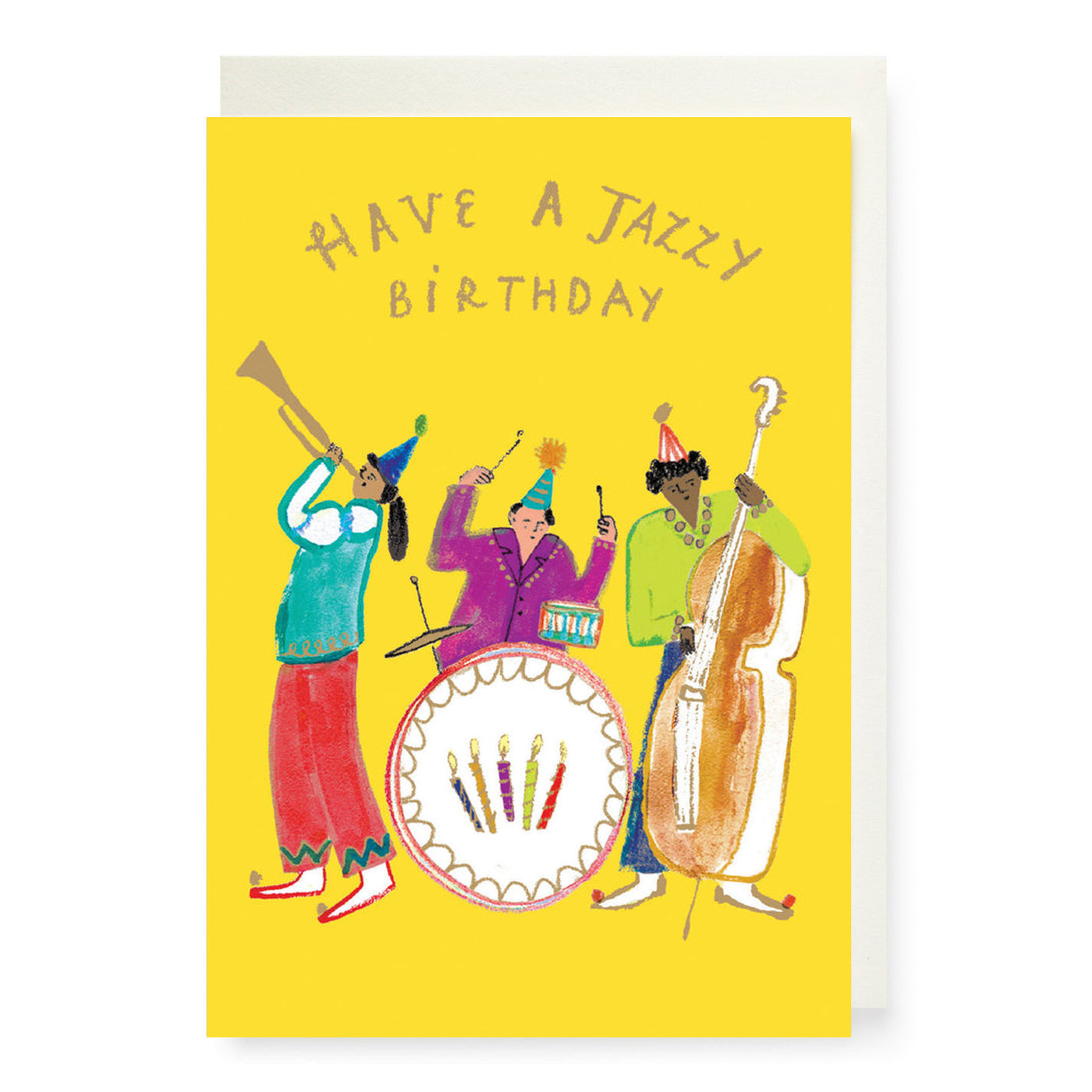 Jazzy Birthday Card