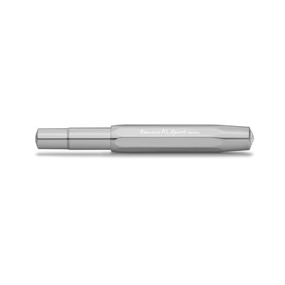 Kaweco AL Sport Rollerball Pen - Raw with Classic Clip