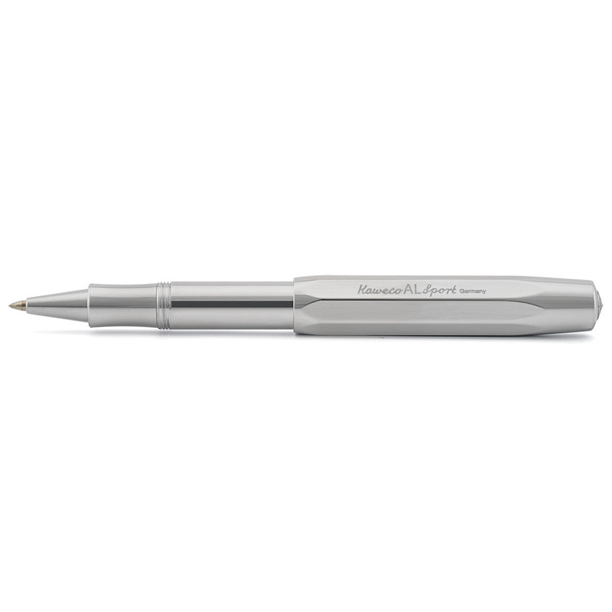 Kaweco AL Sport Rollerball Pen - Raw with Classic Clip