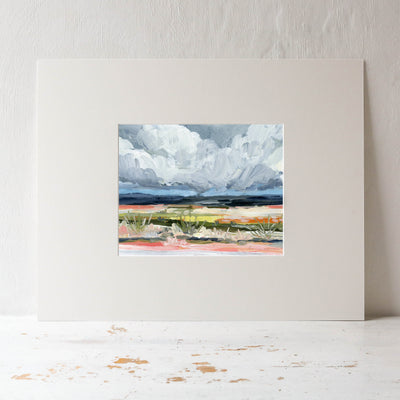 Super Bloom Mounted Canvas Print