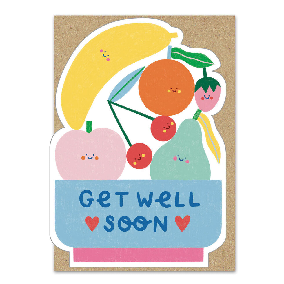 Five a Day Get Well Soon Card