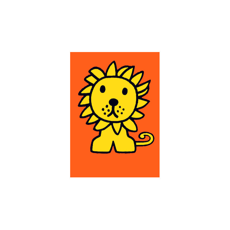 Miffy Lion Mini Card