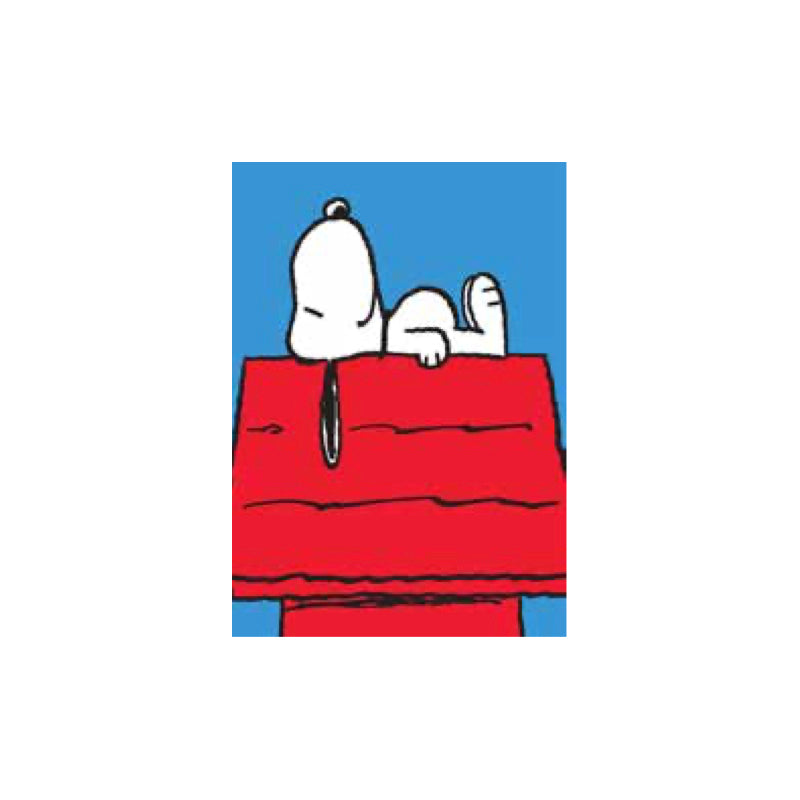 Snoopy Dog House Mini Card