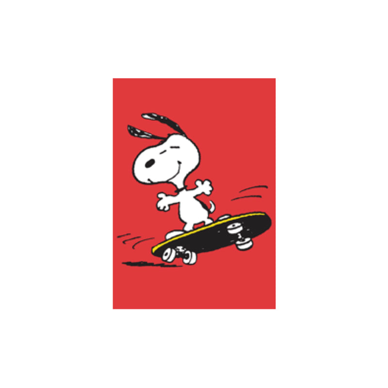 Snoopy Skateboard Mini Card
