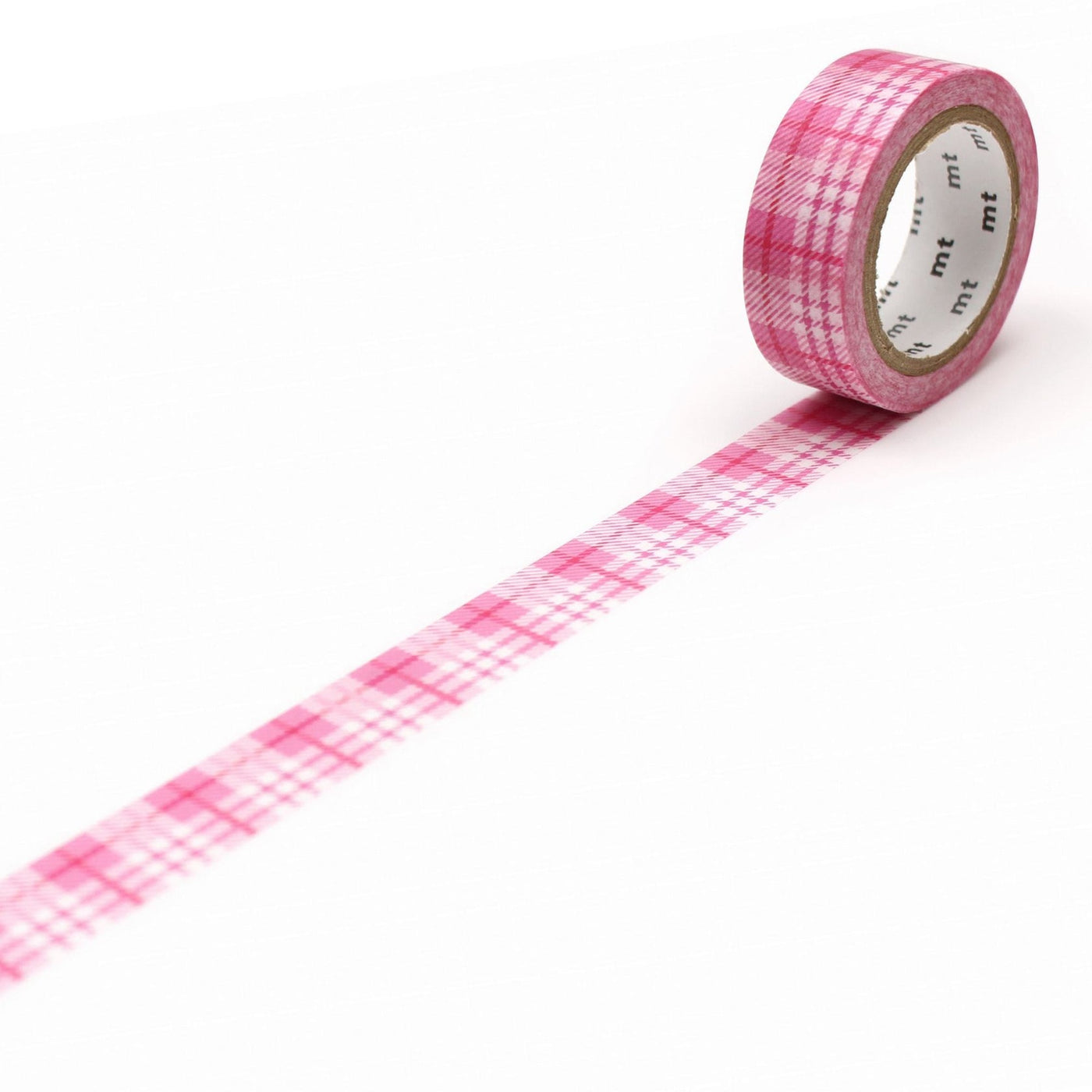 mt Washi Tape - Check Light Pink