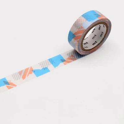 mt Washi Tape - tsugihagi blue x pink
