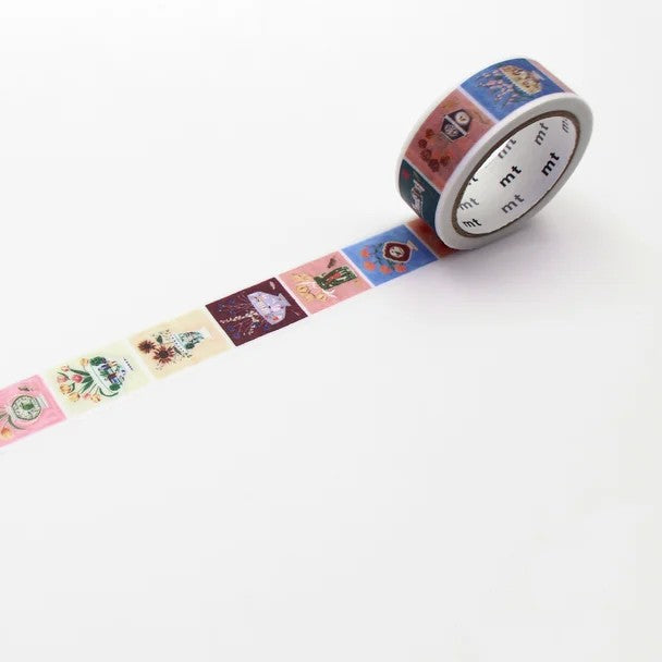 mt Washi Tape - Polly Fern Flower