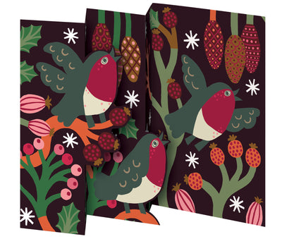 Christmas Chorus - Pack of 5 Pop-out Christmas Cards