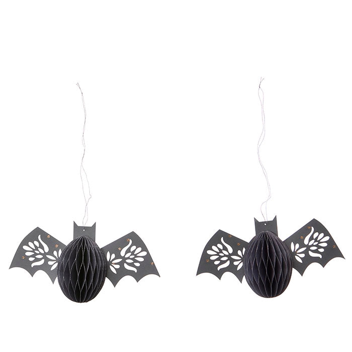 Honeycomb Charcoal Bats - Set of 2