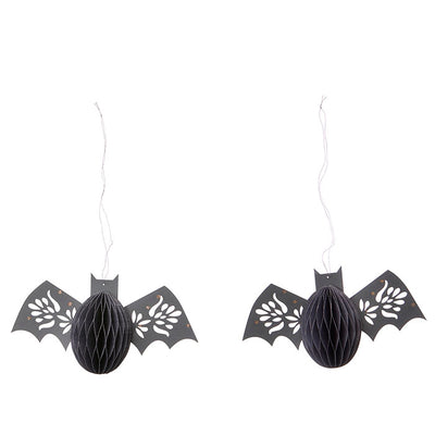 Honeycomb Charcoal Bats - Set of 2
