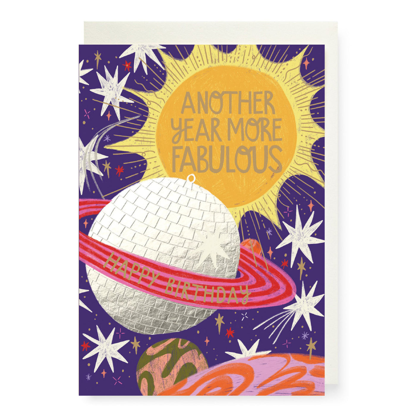 Planet Fabulous Birthday Card