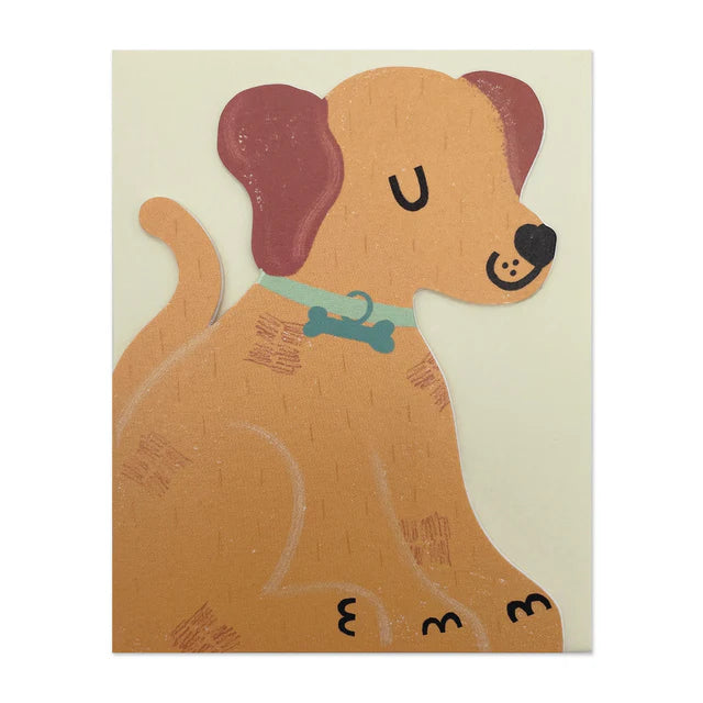 Labrador Puppy Mini Card