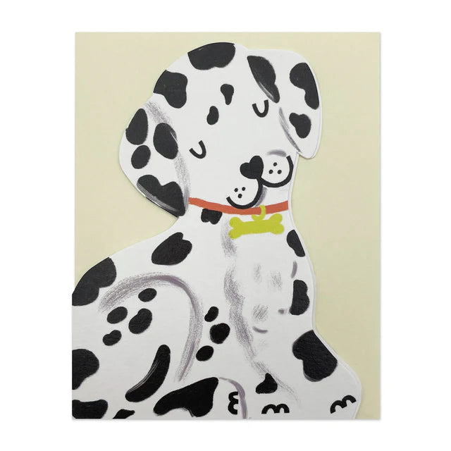 Dalmation Puppy Mini Card