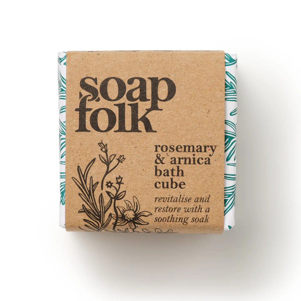 Rosemary & Arnica Salt Bath Cube