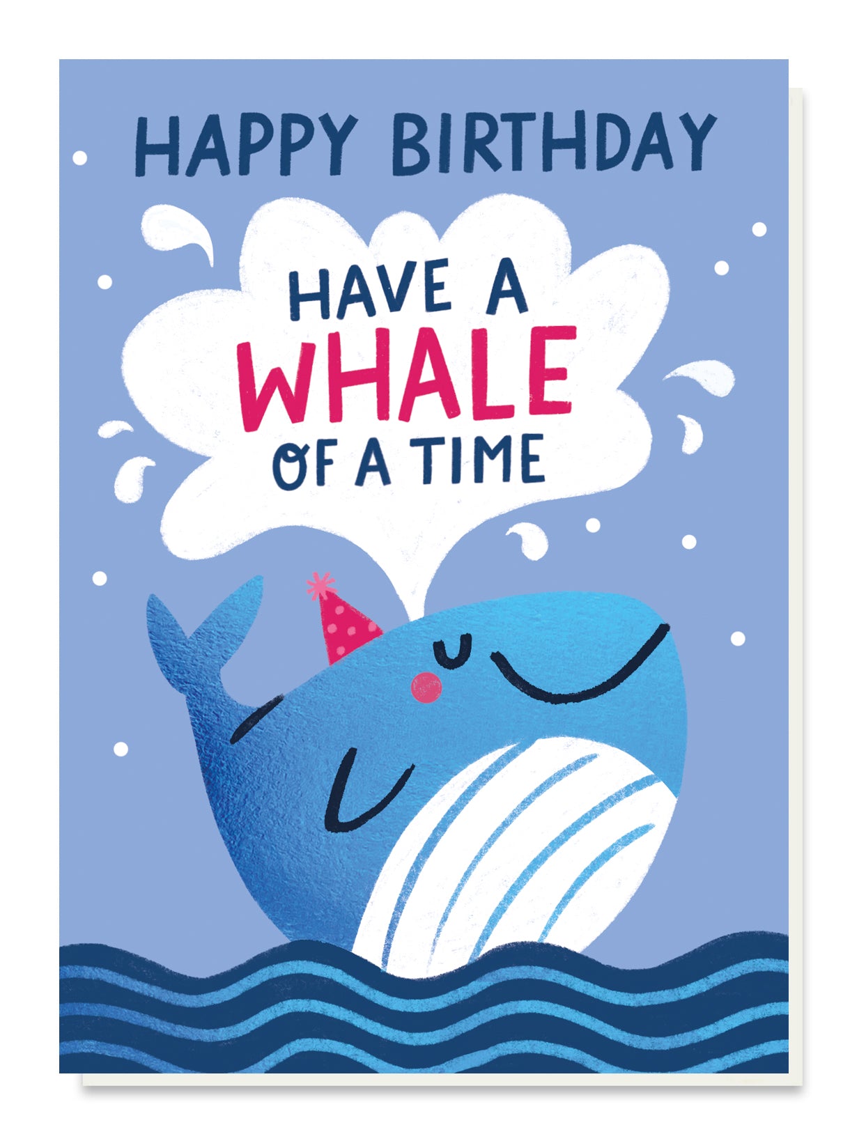 Whale of a Time Birthday Card