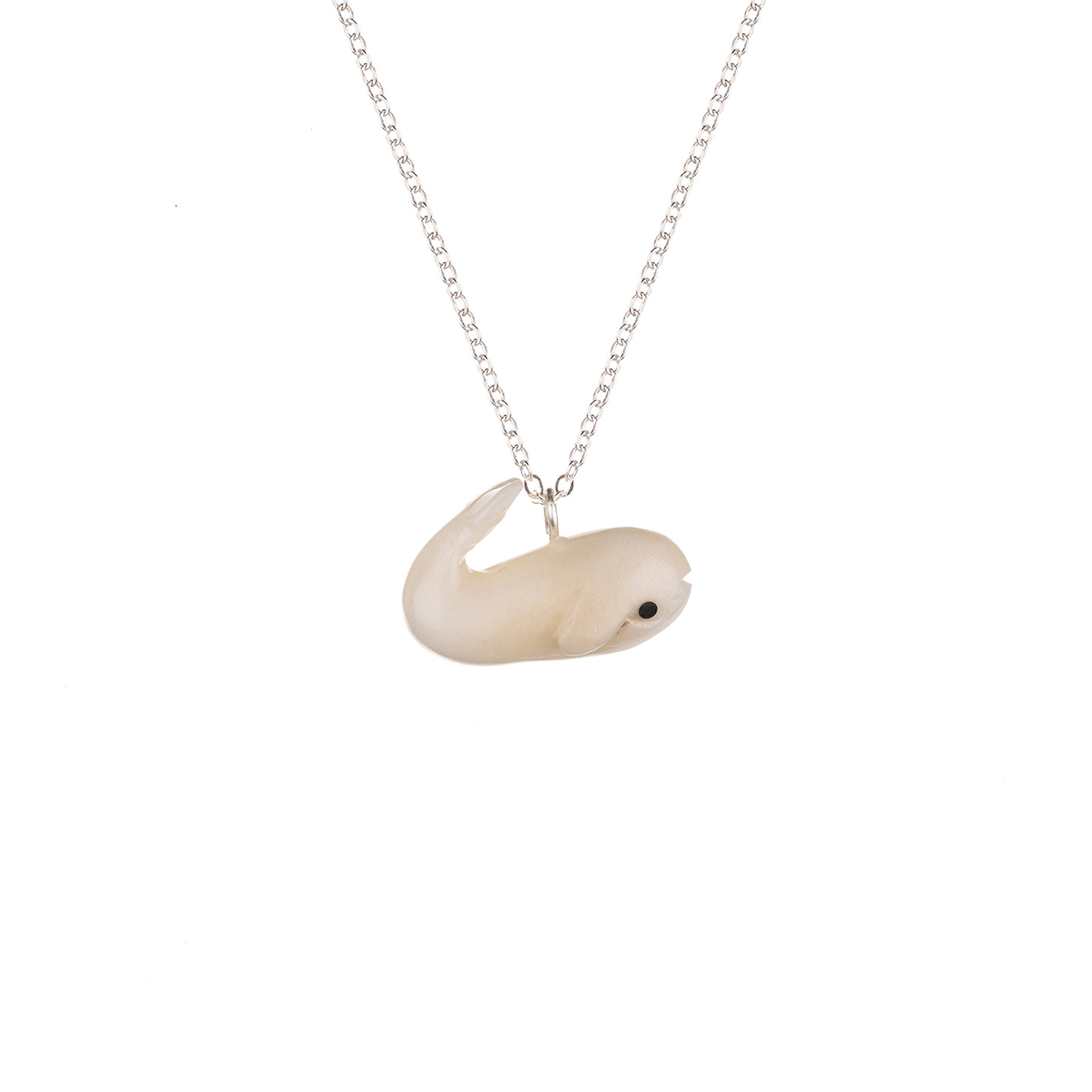 Tagua Whale Necklace