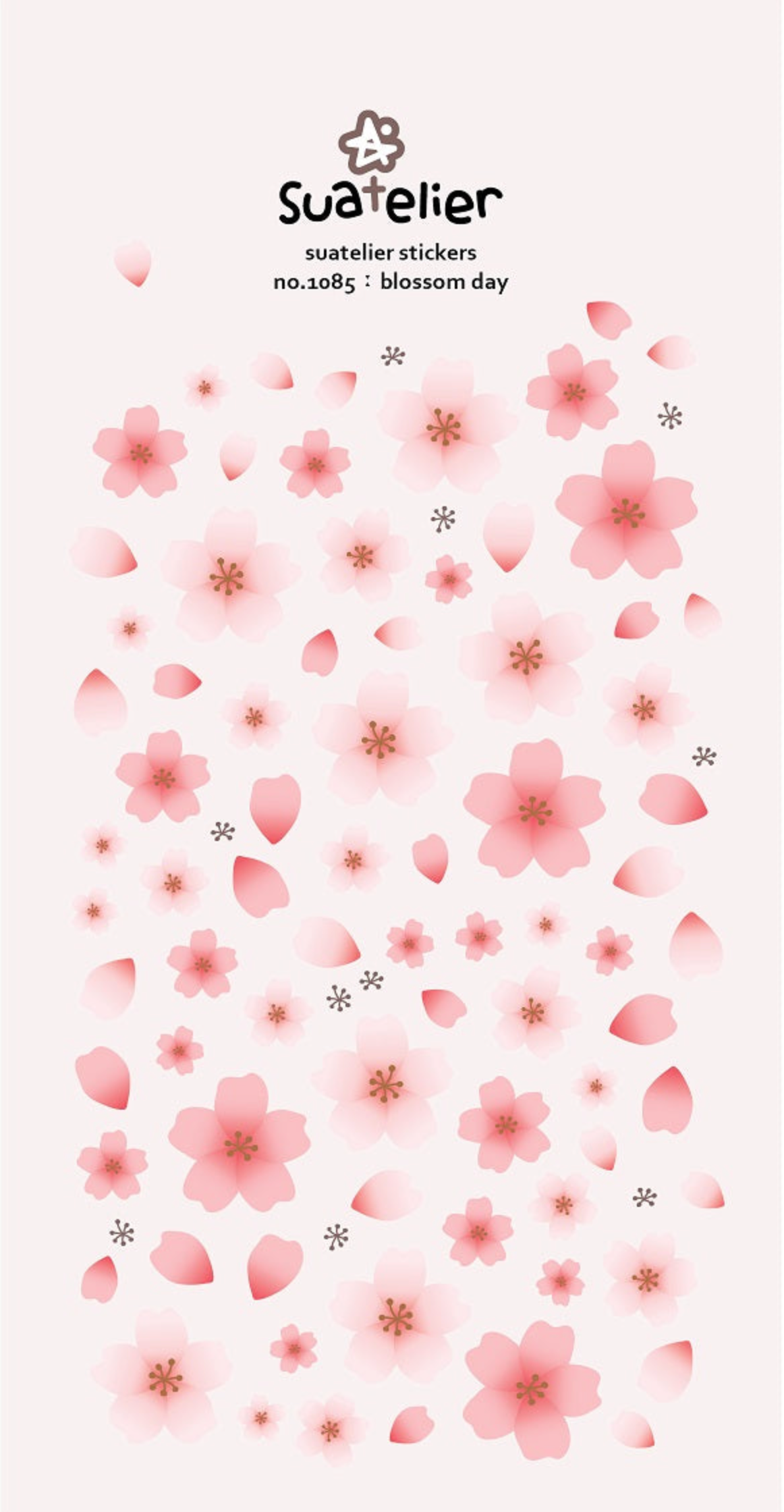 Blossom Stickers - 1085 By Suatelier