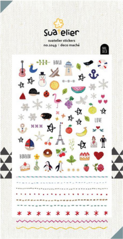 Deco Maché Stickers - 1049 By Suatelier