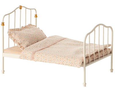 Maileg Mouse Vintage Bed - Off White