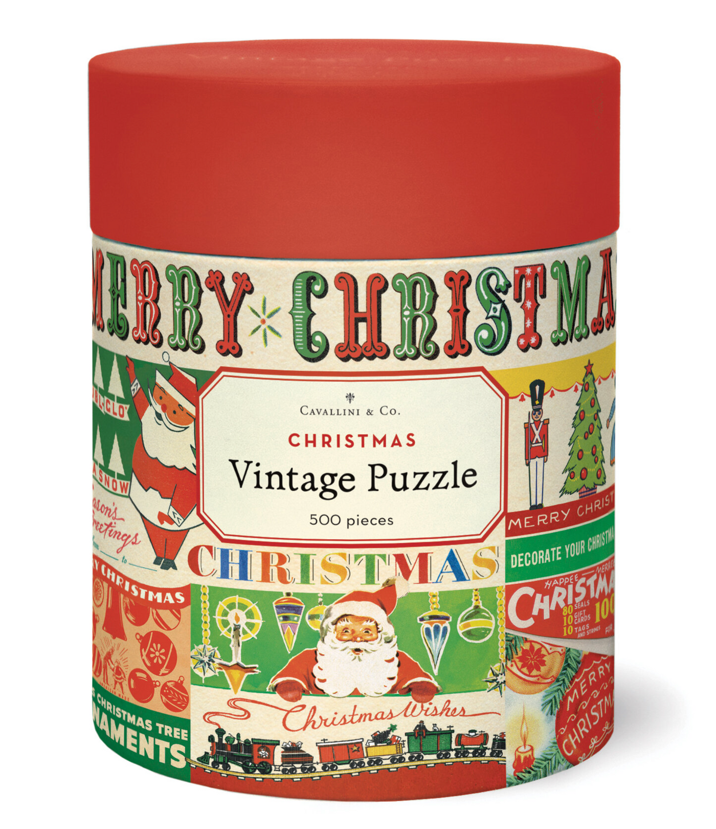 Vintage Christmas 500 Piece Puzzle