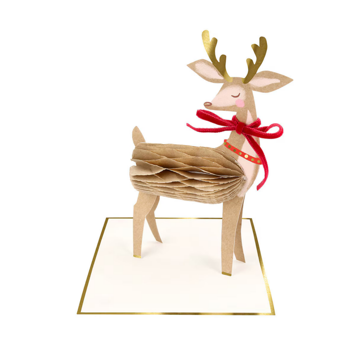Stand-Up Reindeer Card