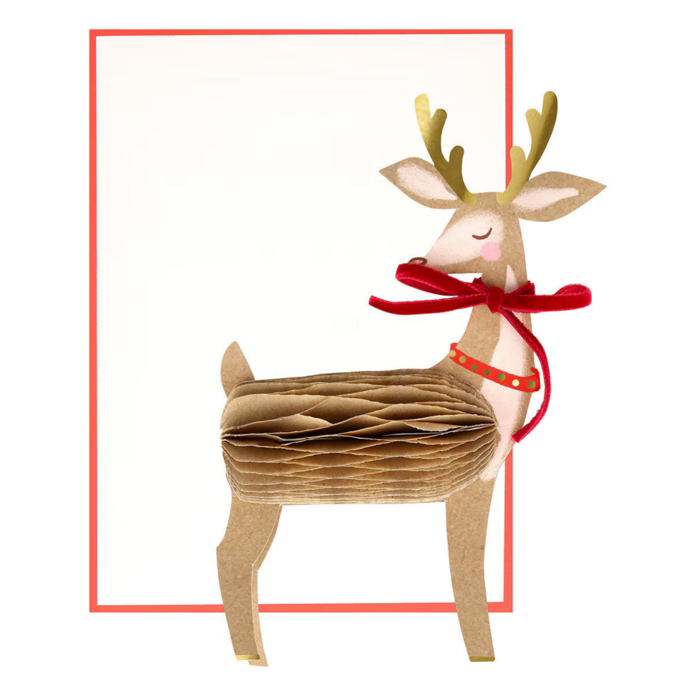 Stand-Up Reindeer Card