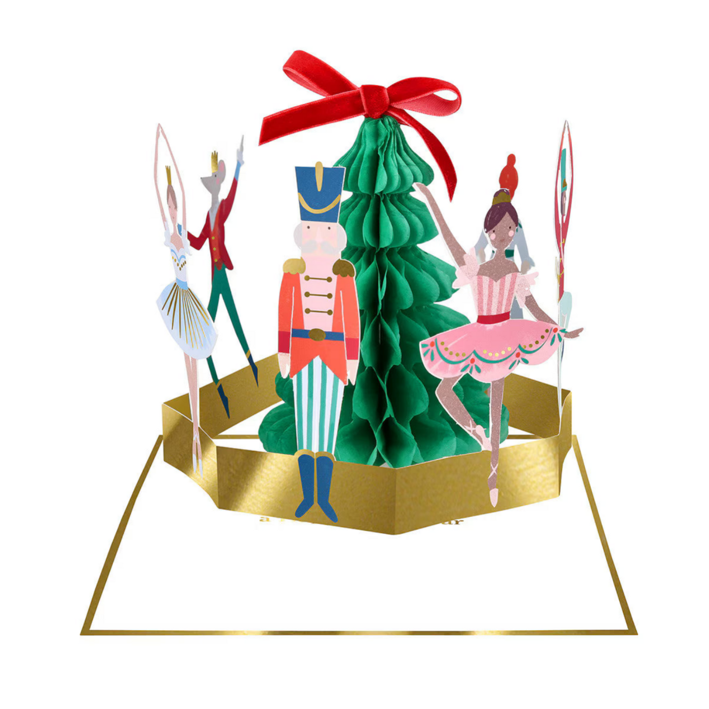 Nutcracker Ballet Stand Up Card