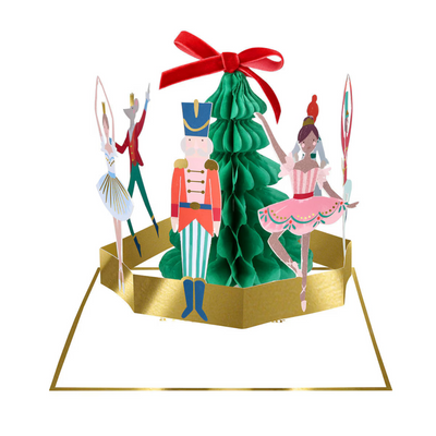 Nutcracker Ballet Stand Up Card