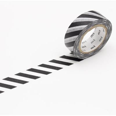 mt Washi Tape - Stripe Black 2