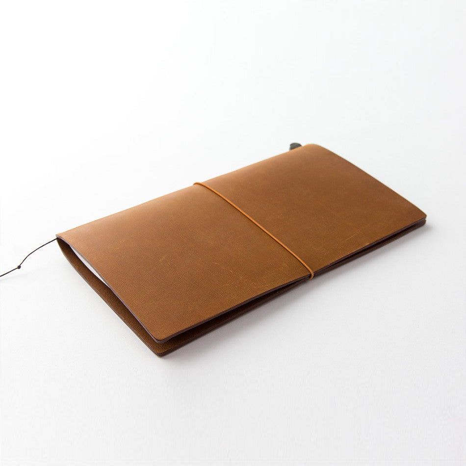 TRAVELER'S Notebook - Camel Leather Starter Kit