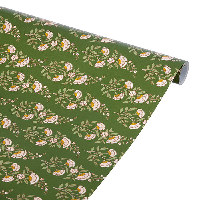 10m Calla Moss Wrapping Paper Roll