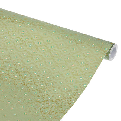 10m Lulu Sage Wrapping Paper Roll