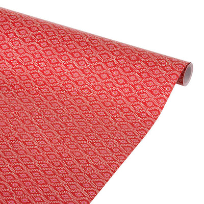 10m Lulu Scarlet Wrapping Paper Roll