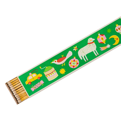 'Christmas Ornaments' Extra Long Luxury Boxed Matches