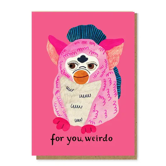 Furby Greetings Card