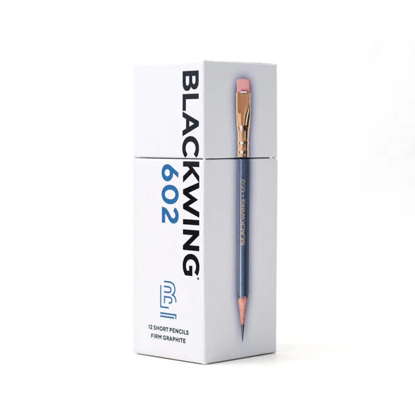 Box of 12 Blackwing Short 602 Pencils