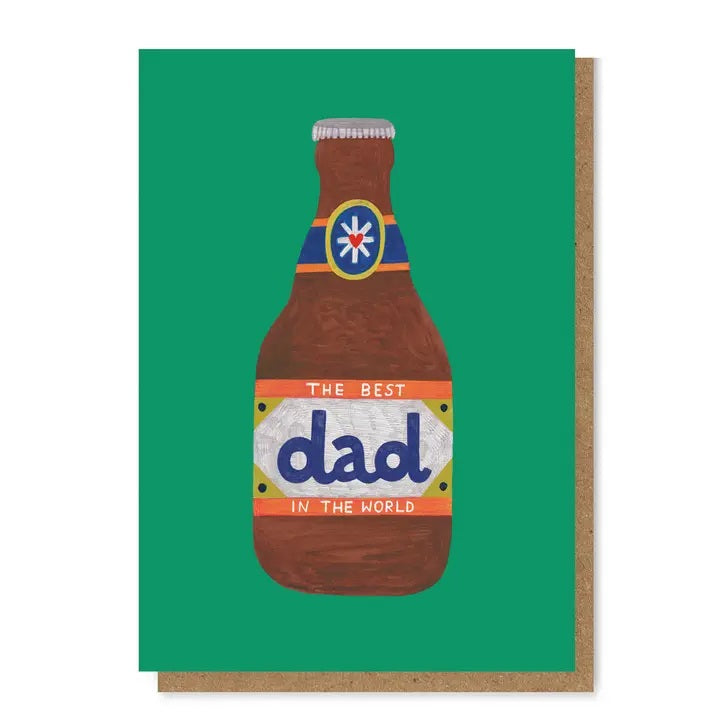 Dad Beer Card