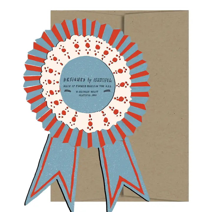 Bravo Medallion Die Cut Card