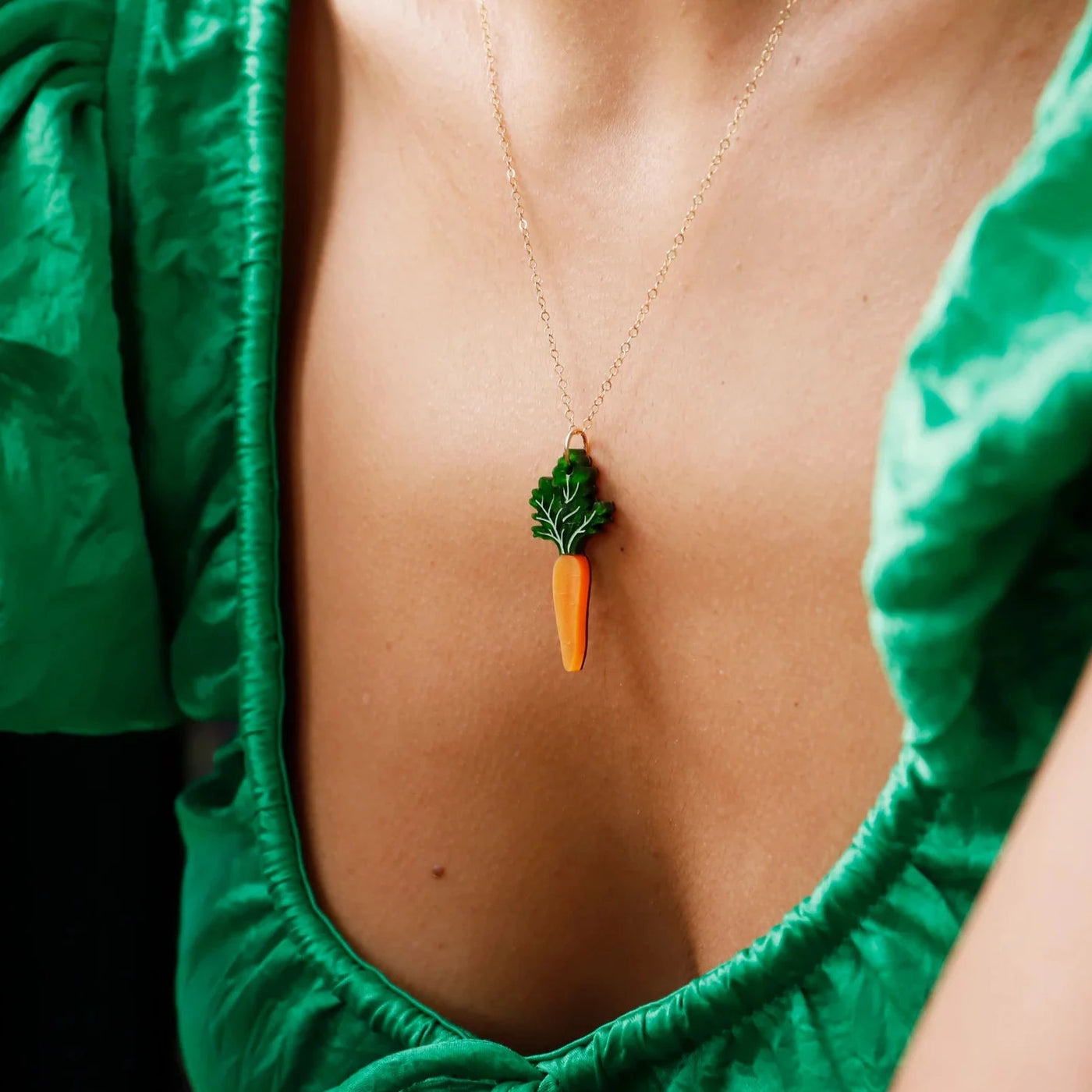 Carrot Necklace