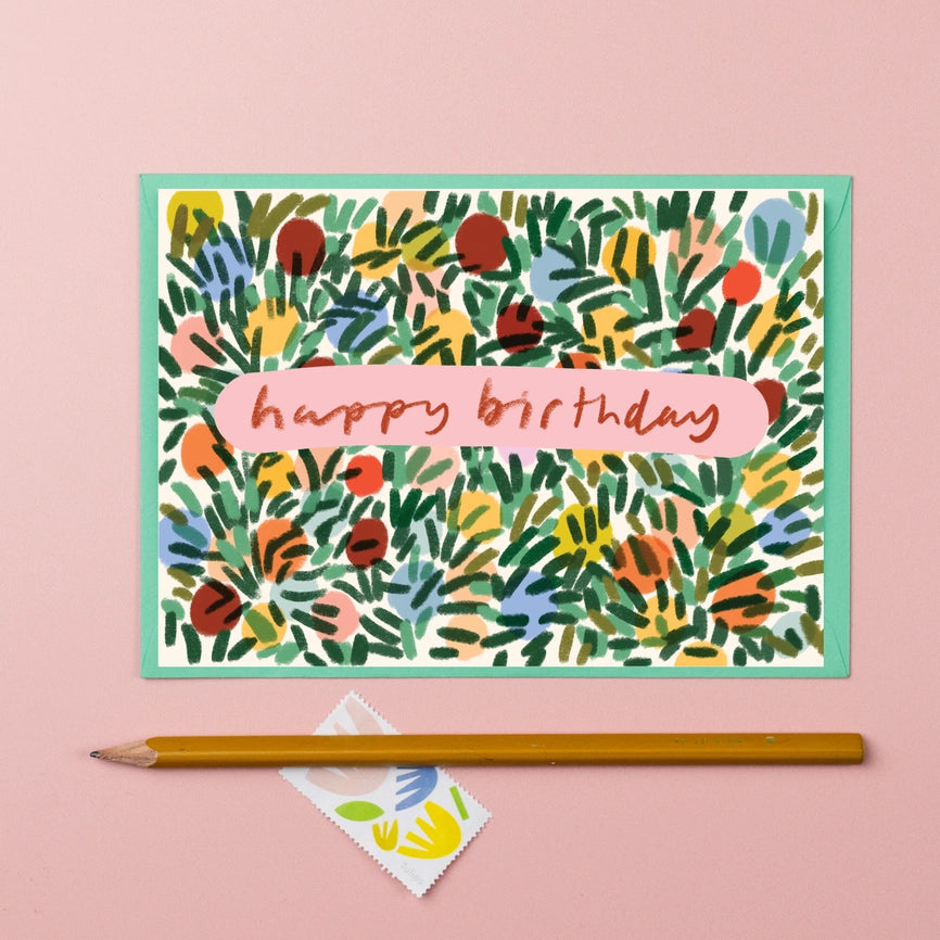Happy Birthday Spots Card