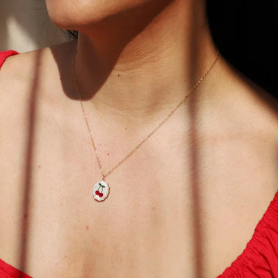 Cherry Charm Necklace