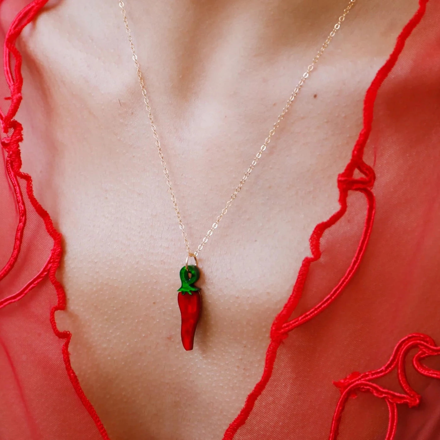 Chilli Pepper Necklace