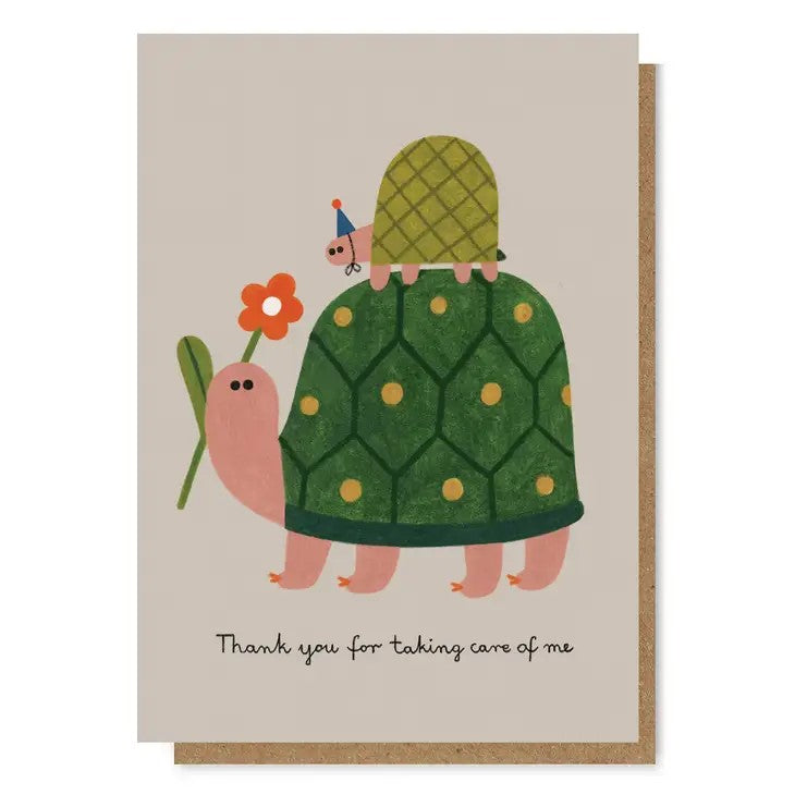 Thank You Turtles Greetings Card