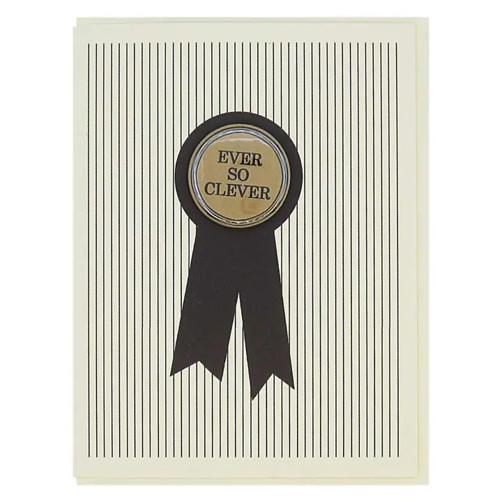 'Ever So Clever' Badge Card