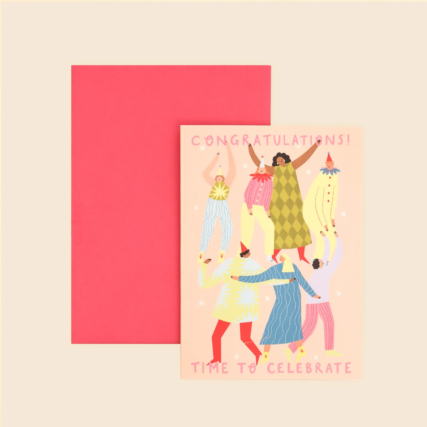 Time To Celebrate Congratulations Card