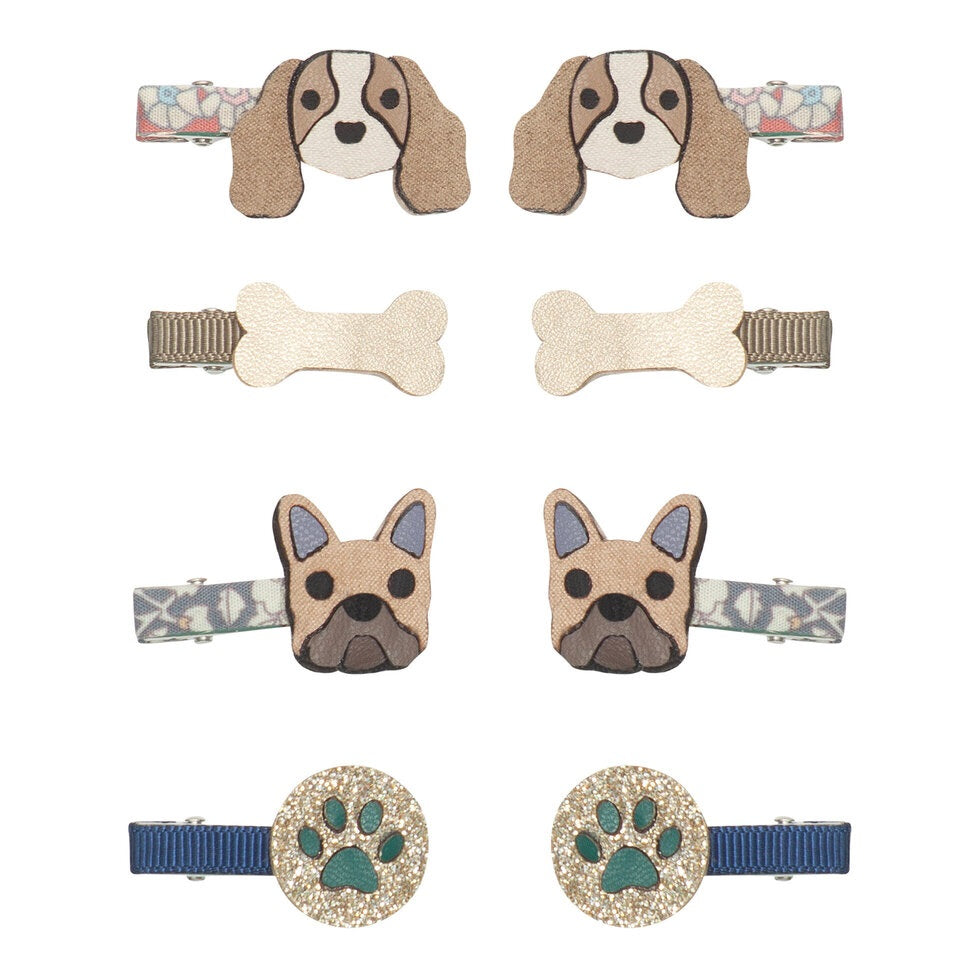 Mimi and Lula Mini Hair Clips - Doggy Pack of 8