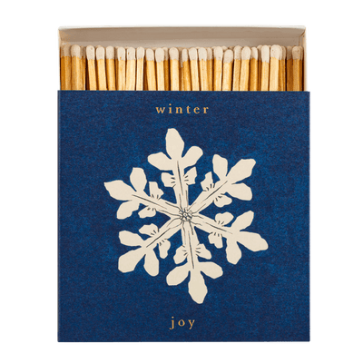 'Winter Joy' Luxury Festive  Boxed Matches