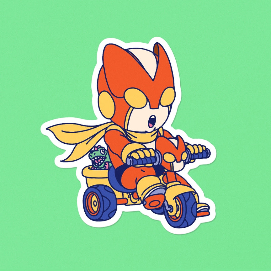 'Justice-Kun' Vinyl Sticker